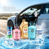 Kit de service de climatisation automobile Umiko, prix usine, avec réfrigérant R410A, gaz réfrigérant R1234yf et huile PAG, 11,3 kg, MOQ disponible pour 3 ans, pour garage