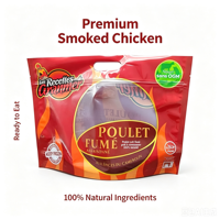 Sacs à poulet rôti en plastique PA/NY imprimés par gravure, résistants à l'humidité, compatibles micro-ondes, thermoscellables, avec poignée, pour emballage alimentaire