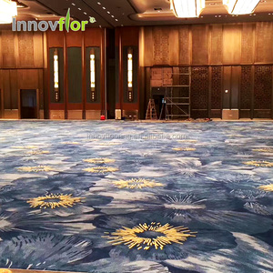 Desechables fuego nominal de Nylon fina mezquita amanecer alfombra de Arabia Saudita rojo polos barco flocado alfombra alfombras para el vestíbulo del Hotel - Product Image 1