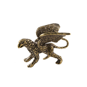Prezzo di fabbrica antico gioco Griffin ornamenti in ottone fanno vecchi ornamenti in metallo artigianato. - Product Image 1