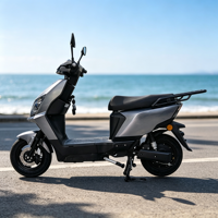 Scooter électrique longue distance CKD SKD 10 pouces, 600/800W, vitesse 50 km/h, avec pédales