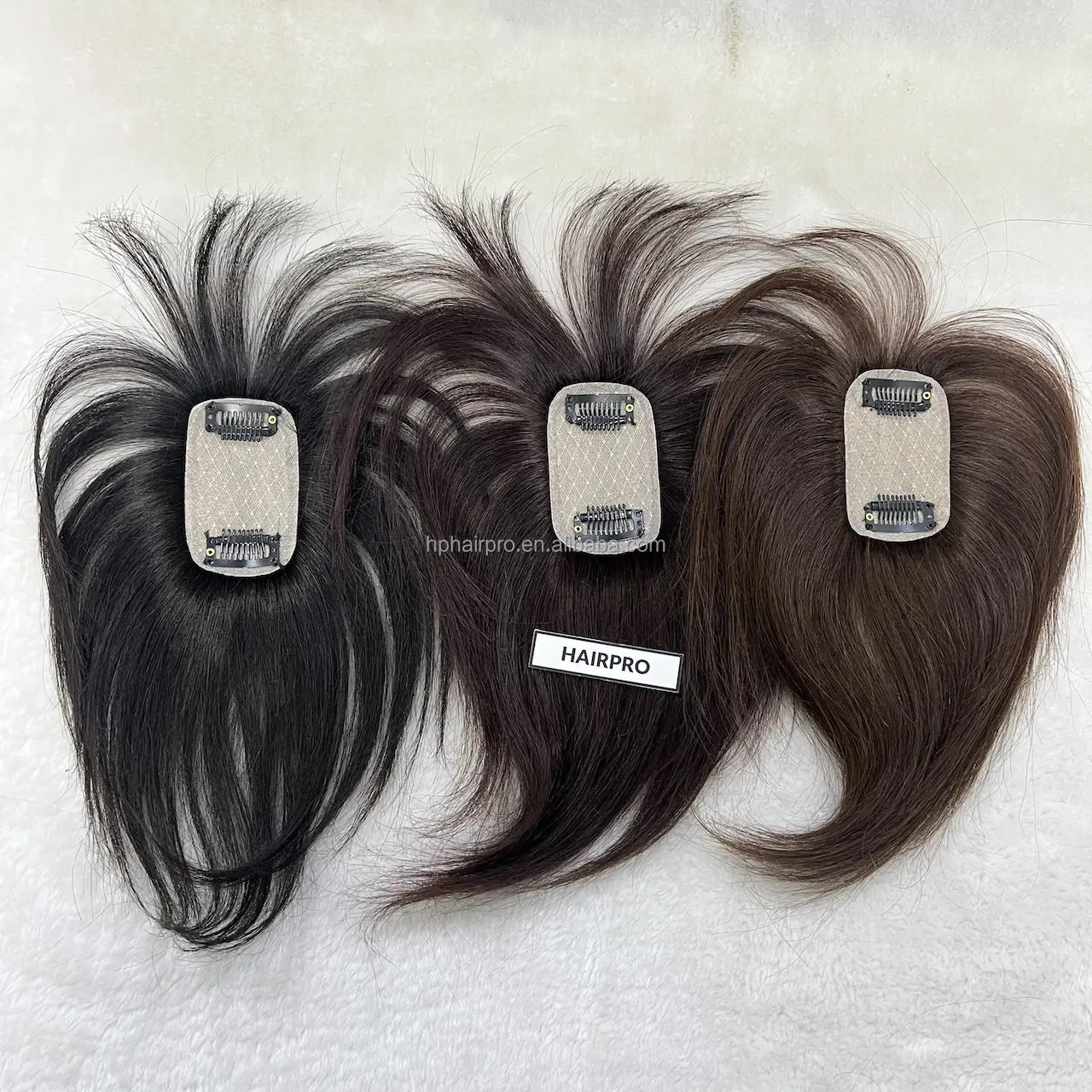 Ukuran kecil 5*8cm Topper rambut manusia untuk wanita masalah rambut rontok populer harga puncak rambut manusia