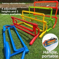 Cônes d'agilité petits, réglables, mobiles, multicolores, en PP, équipement d'entraînement pour football, basketball, volley-ball et entraînement physique