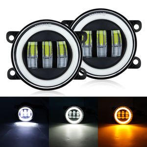 En Stock, luces antiniebla LED de 3,5 pulgadas y 90mm, anillo de Halo, luz antiniebla redonda de ojo de Ángel DRL, luz de circulación diurna, lámpara antiniebla - Product Image 2