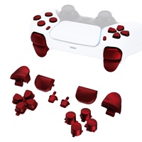 Kit complet d'accessoires pour PS5, boutons de remplacement, bouton de déclenchement d'action Dpad pour manette PS5