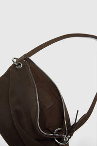 <span class=keywords><strong>Moda</strong></span> donna in pelle scamosciata personalizzata <span class=keywords><strong>e</strong></span> stile Younge comodo con fibbia <span class=keywords><strong>e</strong></span> borsa a tracolla con cerniera - Product Image 3