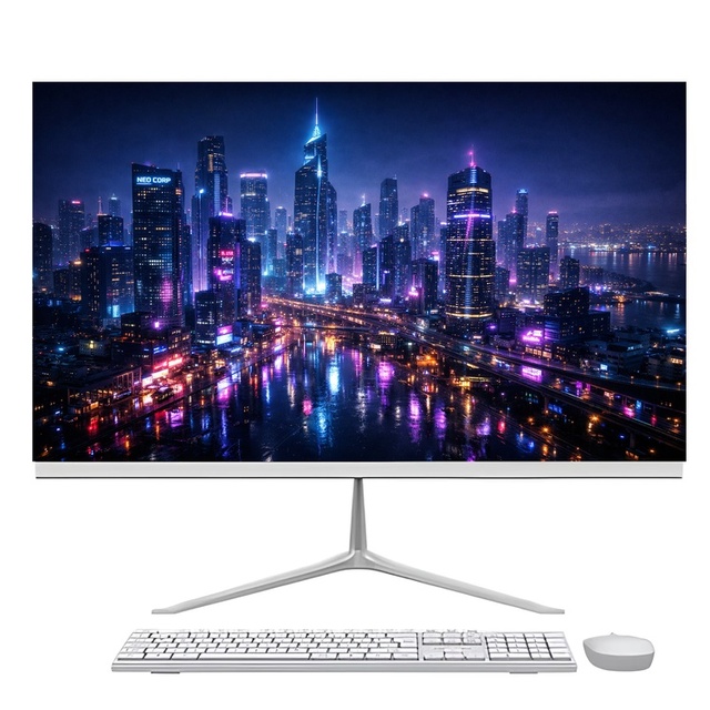Wholesale Factory 23.8 Inch FHD Win11 Core I7 9750H 32GB 1TB SSD Intel Core I3/i5/i7 Video Editing Office Desktop All-in-One PC