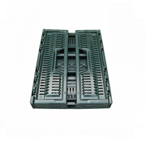 Caisse en plastique pliable empilable pour l'agriculture, fruits, légumes, vente en gros, panier en plastique pliable - Product Image 5