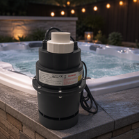 Souffleur à jet d'air électrique 220V 240V, souffleur de bulles électrique, mini pompe à air électrique pour spa, pompe à bulles pour jacuzzi, souffleur
