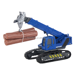 Bán Buôn Hợp Kim 1:55 Cần Cẩu Kỹ Thuật Xe Xây Dựng Cần Cẩu Đồ Chơi <span class=keywords><strong>Diecast</strong></span> Trượt Nâng Cần Cẩu Đồ Chơi Mô Hình - Product Image 3