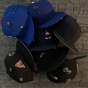 Gorras <span class=keywords><strong>de</strong></span> Béisbol Originales Hot Selling 5A <span class=keywords><strong>de</strong></span> 6 Paneles, Ajustables, Estilo Snapback, Bordadas, Deportivas, con Visera Plana - Product Image 1