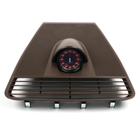 Boussole numérique multifonctionnelle avec écran LCD et chronomètre pour Porsche Panamera 2017-2023, décoration de tableau de bord modifiée