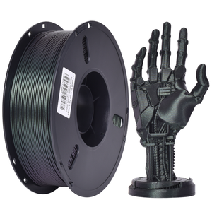 Titane brûlé <span class=keywords><strong>PLA</strong></span> double couleur bleu vert 1.75mm 1kg <span class=keywords><strong>fil</strong></span> de plastique brillant Galaxy <span class=keywords><strong>PLA</strong></span> caméléon couleur approvisionnement d'usine - Product Image 2