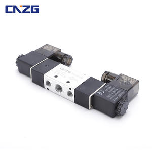 Válvula de Control Neumática Miniatura de Doble Cabezal y Doble Control Automático Airtac Tipo 4V220-08 4V420-15 220V/24V - Product Image 2