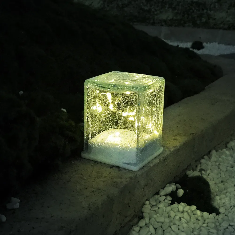 NHWS lampu dekorasi desain minimalis, cahaya dekorasi halaman tangga bentuk riak air LED luar ruangan tahan air