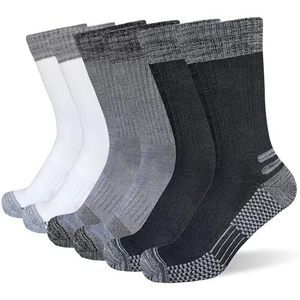 Breman Men Thick Cushioned Breathable Running <b>Knee</b> <b>Socks</b> 5 Pairs Anti Slip Seamless Sports <b>Socks</b> - Product Image 6