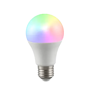 WIFI Smart led bulbs A19 A60 E26 E27 9W RGB+CCT tuya high quality with app control alexa