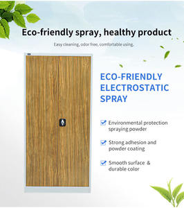 מודרני גבוה רזה מעמד פלדה מלתחה הסיטונאי almarh אנכי ארון בגדים ריהוט חדר שינה ריהוט דפיקה - Product Image 5