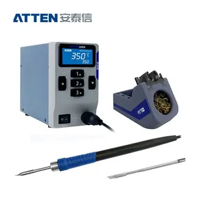 ATTENハイパワー工業用グレード鉛フリー帯電防止インテリジェントはんだ付けステーションサーモスタットはんだごてST-9150-Y950