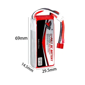 फैक्टरी 803063 25C 1200mAh लाइपो रिचार्जेबल बैटरी पैक के लिए खिलौने बच्चों कार गुलेल विमान खिलौना 7.4 v लिथियम बहुलक बैटरी - Product Image 1