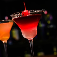 Verres à Margarita Classiques, Verres à Martini, Gobelets à Cocktail à Pied Transparent pour Bar