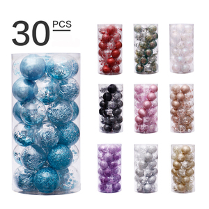 Vente flash : Boules <span class=keywords><strong>de</strong></span> Noël transparentes en PET <span class=keywords><strong>de</strong></span> 6 cm <span class=keywords><strong>et</strong></span> décorations pour arbre <span class=keywords><strong>de</strong></span> Noël, fournitures <span class=keywords><strong>de</strong></span> décoration pour fêtes <span class=keywords><strong>et</strong></span> festivals avec <span class=keywords><strong>photo</strong></span> personnalisée - Product Image 3