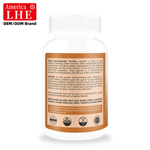 Fabricante Mayorista de Suplementos de Cúrcuma y Curcumina con Bioperina para la Memoria y el Aprendizaje, 180 Cápsulas de Cúrcuma y Curcumina - Product Image 5