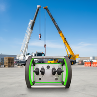 Télécommande de grue étanche IP68 avec code d'apprentissage, portée de contrôle de 500 m, batterie rechargeable