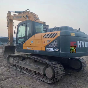Excavadora Usada de Buen Rendimiento HYUNDAI R225-7 de 25 Toneladas, Excavadora Hidráulica de Segunda Mano 215-7 220LC-9S en Existencia - Product Image 1