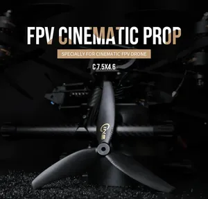 T-MOTOR C7.5/C8.5/C9.5/C10.5 Lightweight 5-inch Pitch 3 Blade Aircraft Propeller Shafts for RC Fixed Wing Airplane <b>Drone</b> - Product Image 6
