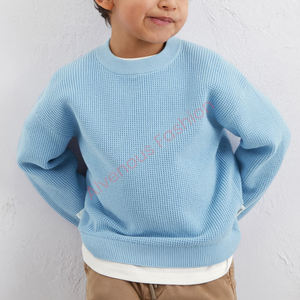 Nouveau pull classique à la mode pour enfants Cool Design élégant simple idéal pour les tenues d'école d'hiver et les besoins quotidiens de style décontracté - Product Image 3