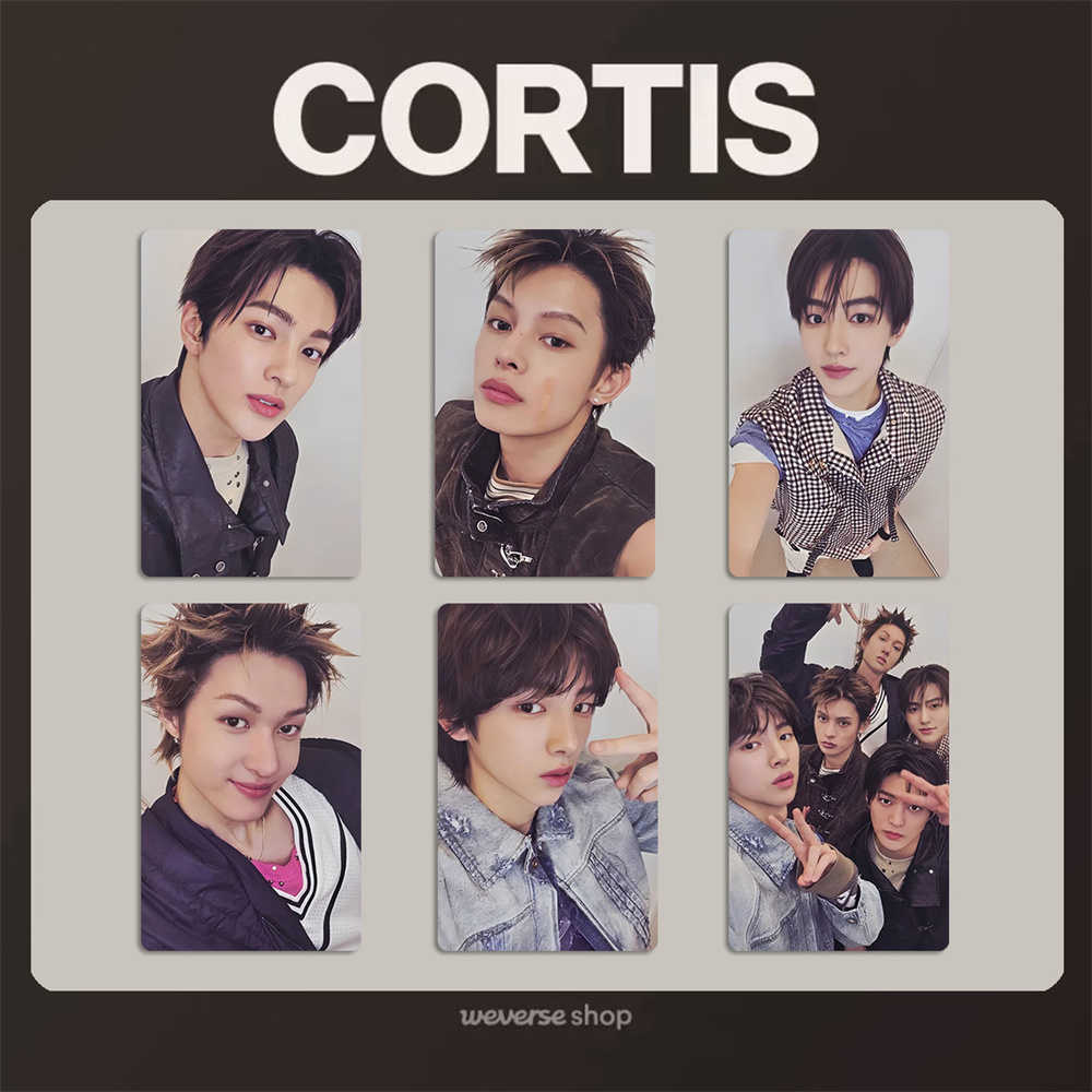 KPOP CORTIS HD Photocards Martin James Juhoon Seonghyeon Keonho