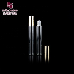 La quantità di piccolo ordine di colore chiaro mini di colore trasparente di profumo di vetro <span class=keywords><strong>10</strong></span> <span class=keywords><strong>ml</strong></span> rullo di bottiglie - Product Image 1