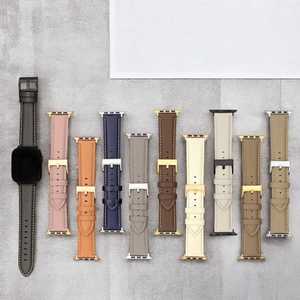 Correa de Cuero Genuino de Lujo Upro para Reloj Apple Series 11 10 9 8 7 6 Ultra 2 SE 49mm 46mm 42mm, Correa de Reloj de Cuero a la Moda - Product Image 2