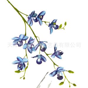 Artificial Orchid <b>Flower</b> <b>Single</b> Branch QZL-01 High Simulation PVC Wedding Decoration - Product Image 5