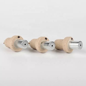 رؤوس مزدوجة حرارية سريعة الاستجابة للاستخدام مرة واحدة من البلاتين-ثوديوم، مستشعر غمر للمعادن المنصهرة - Product Image 4