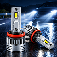 Ampoule de phare LED H11B 80W 10000LM, kit de conversion de phare LED automobile super lumineux haute puissance