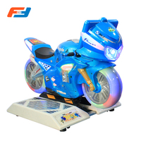 Simulateur de conduite de moto pour enfants, borne d'arcade de course vidéo à monnayeur