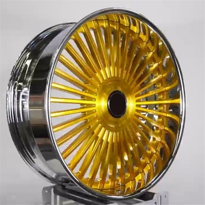 Rines de Aleación Forjados Personalizados de 2/3 Piezas Estilo <span class=keywords><strong>Blitz</strong></span> 03 para 350Z G35 Supra RX7 Nissan Silvia S15 Cromados - Product Image 4