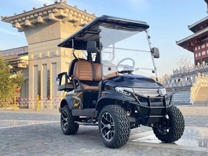 Carrito de Golf Clásico 2+2 PTV 2025 con Faros LED, Autonomía de 50-70 km, Certificación CE, Frenos de Tambor Hidráulicos en las 4 Ruedas, Disponible para Operación - Product Image 4