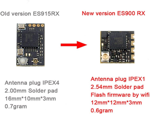 HappyModel expresslrs FPV elrs ES900TX/ES900RX 915MHz/868MHz โมดูลวิทยุระยะไกล <span class=keywords><strong>TX16S</strong></span> ไมโครมินิ FPV ชิ้นส่วนโดรนเด็กผู้ชาย - Product Image 5