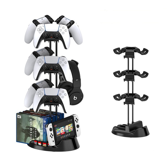 Gamepad Controller Holder Stand for PS Series / Steam Deck / Nintendo / Rog Ally / Switch Console Gaming Handle Bracket
