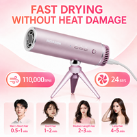 Sèche-cheveux compact INOVAXION 1200W, moteur haute vitesse, mains libres, portable, pour les voyages