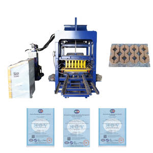 Sunite QT4-26 Automatische Cabro-Blockherstellungsmaschine Ziegelherstellungsmaschine mit Hydraulikdruck und 220V/380V - Product Image 5