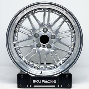 Rines Bku Forged de 2 Piezas, 5x120, 18, 19, 20, 21 Pulgadas, Estilo M Parallel 37, Rueda de Aleación Plateada para BMW E46 E34 E90 E92 E60 E38 E39 F10 - Product Image 5