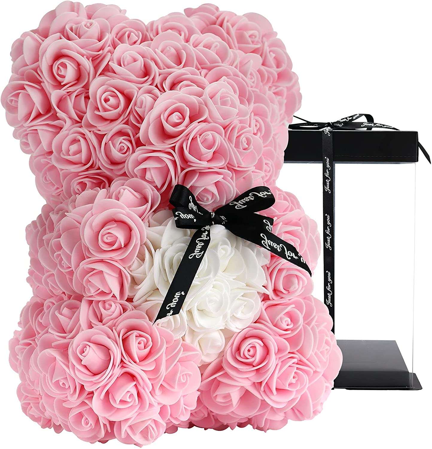 light pink white heart
