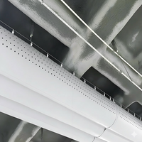 Système de conduits en tissu perforé à jet pour un portée longue distance, idéal pour les entrepôts