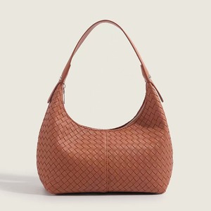 Borsa a Tracolla con Motivo Geometrico in Poliestere con Cerniera per Uso Quotidiano di Giovani Donne - Product Image 1