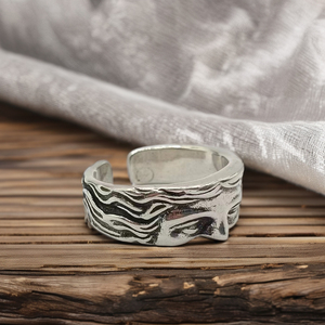 Grec Antique <span class=keywords><strong>Chic</strong></span> à la mode demi-visage ouvert anneau déesse Vénus cuivre bijoux pour femmes et hommes pour les fêtes et les cadeaux - Product Image 6