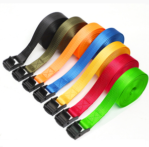 Correas de Amarre de Carga Resistentes y Duraderas de Alta Calidad con Hebilla de Leva, Cinta de Poliéster Premium, Capacidad de Rotura de 800 kg - Product Image 2